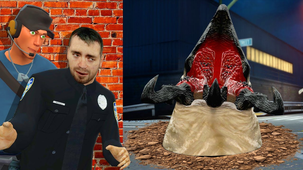OB Thought Adopting a Tremors Monster Was a Good Idea (Gmod RP)