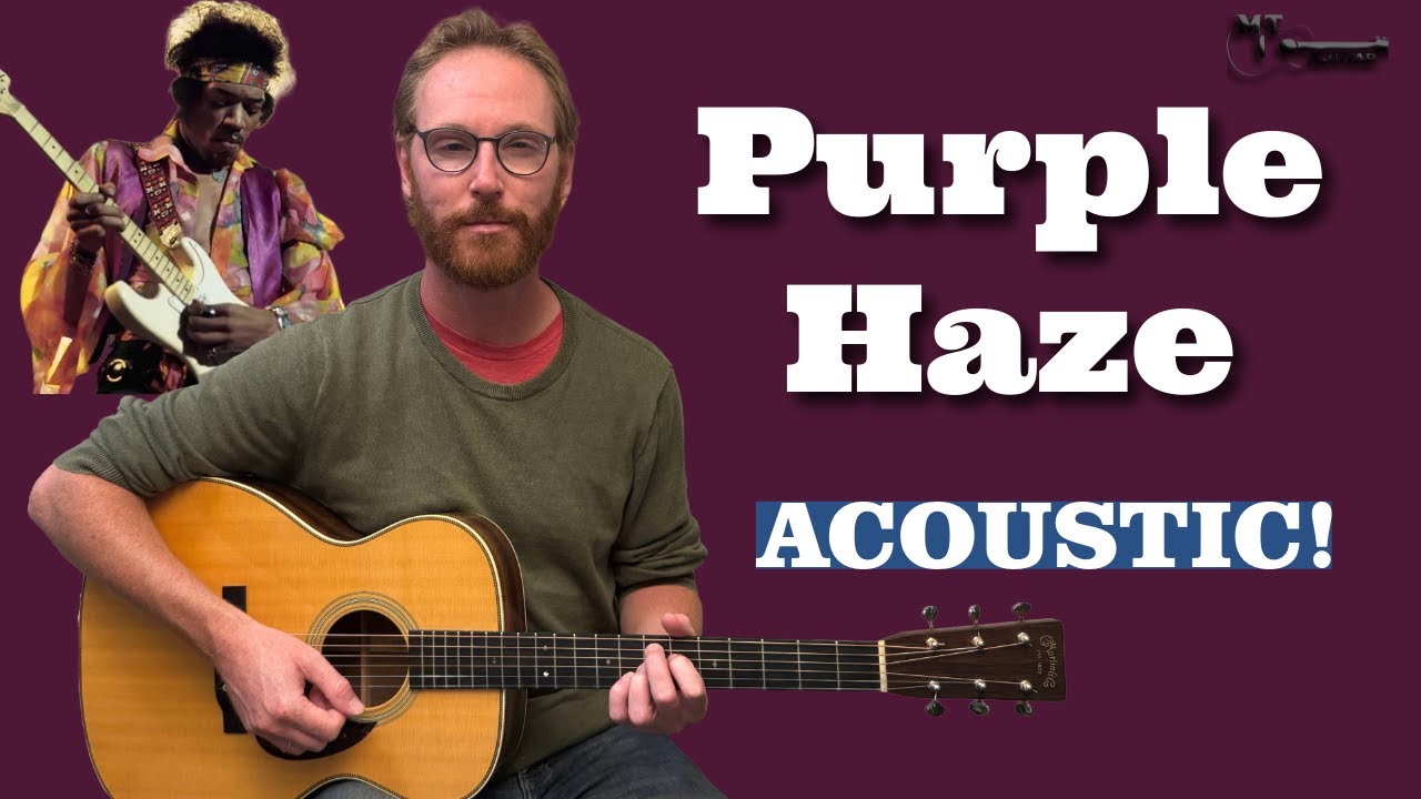 Purple Haze (Acoustic) - Jimi Hendrix Guitar Lesson