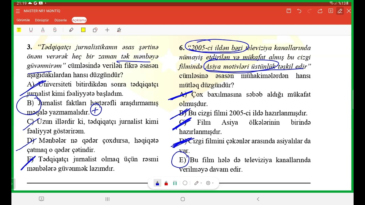 Mühakimə məsələləri
