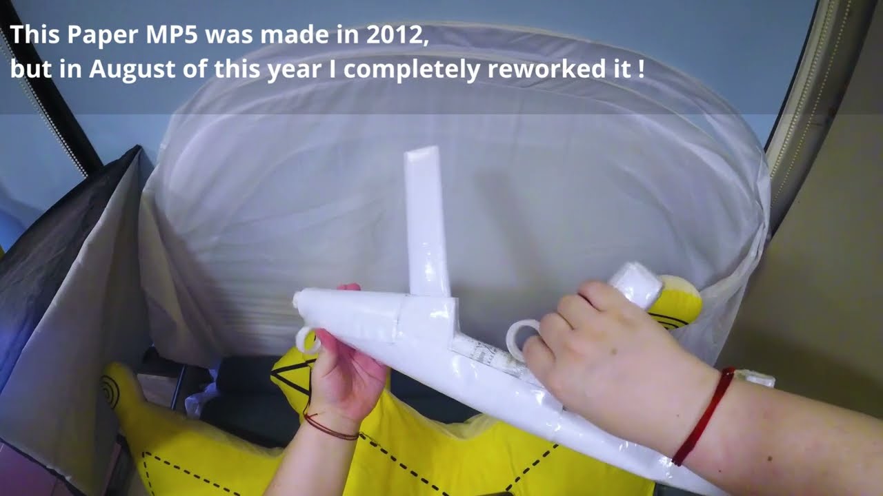 Paper MP5 Tactical Reloads #papergun