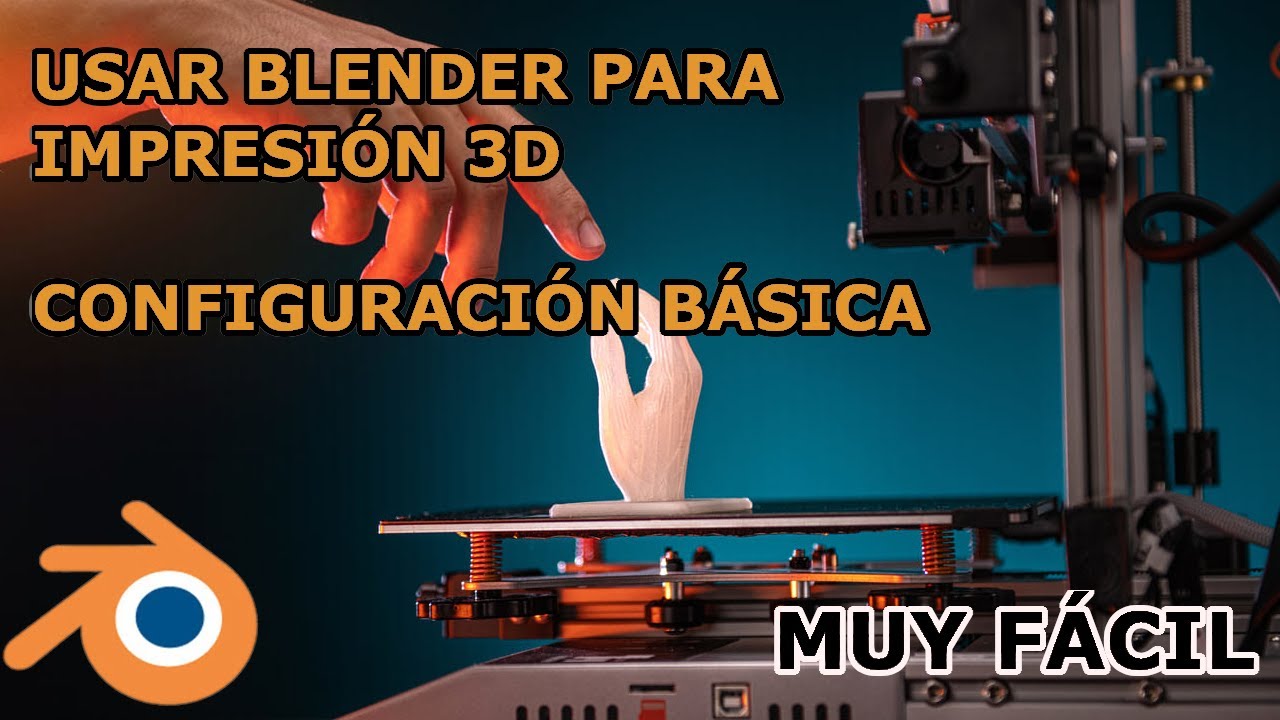 CÓMO USAR BLENDER PARA IMPRESION 3D. Configuraciones básicas