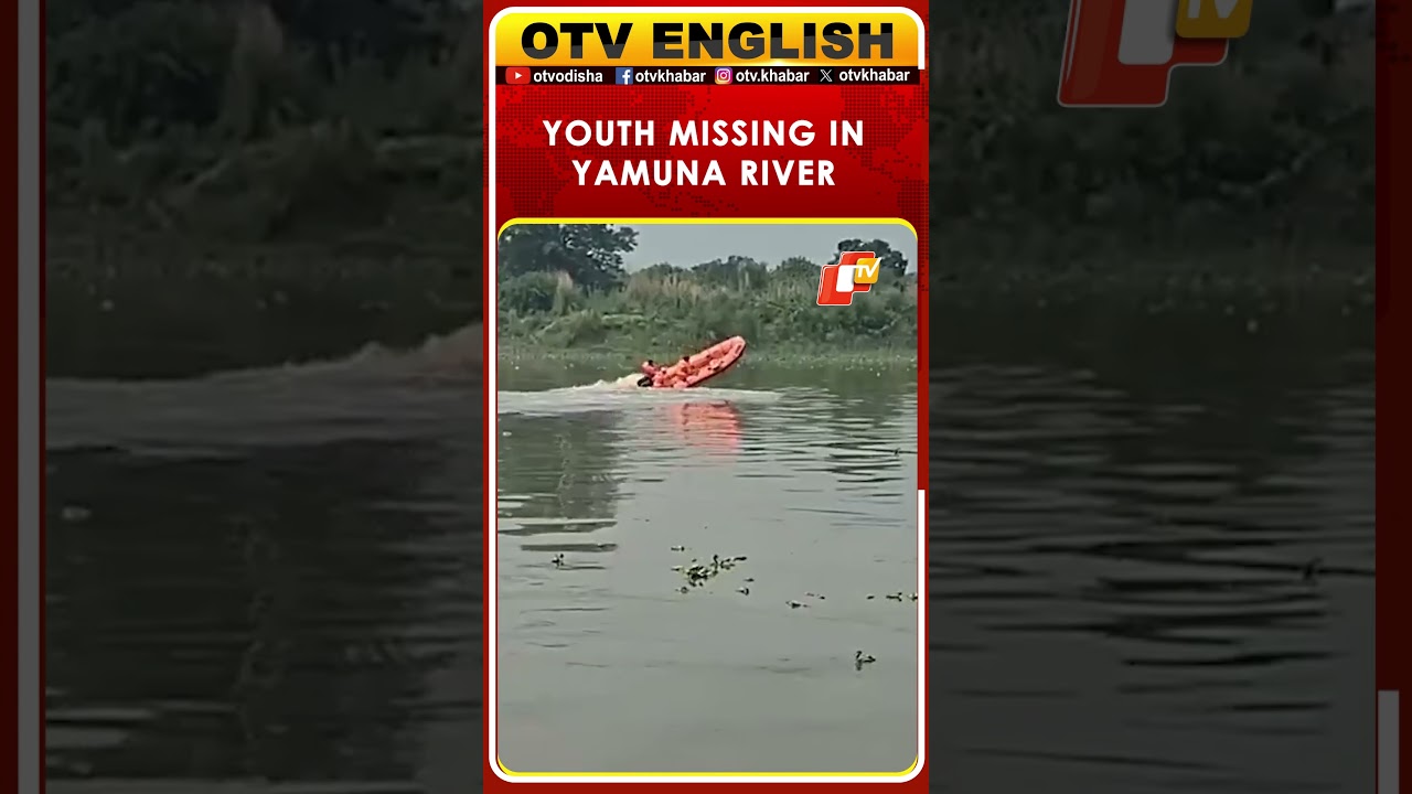 NDRF Launches Search Operation For Missing Youth In Delhi's Yamuna River