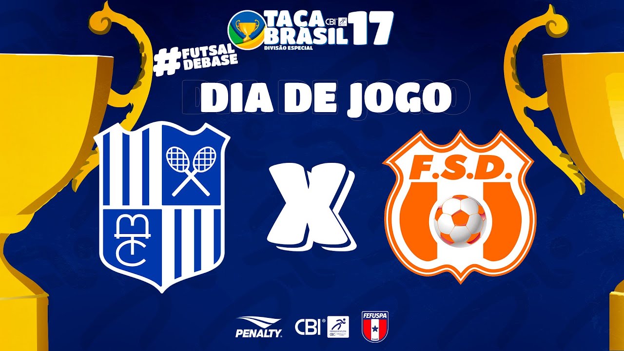 Ta&ccedil;a Brasil CBI Sub 17 Masc. Especial | Minas T. C. x Futsal Sem Drogas | 3&ordf; Rodada | Ao Vivo