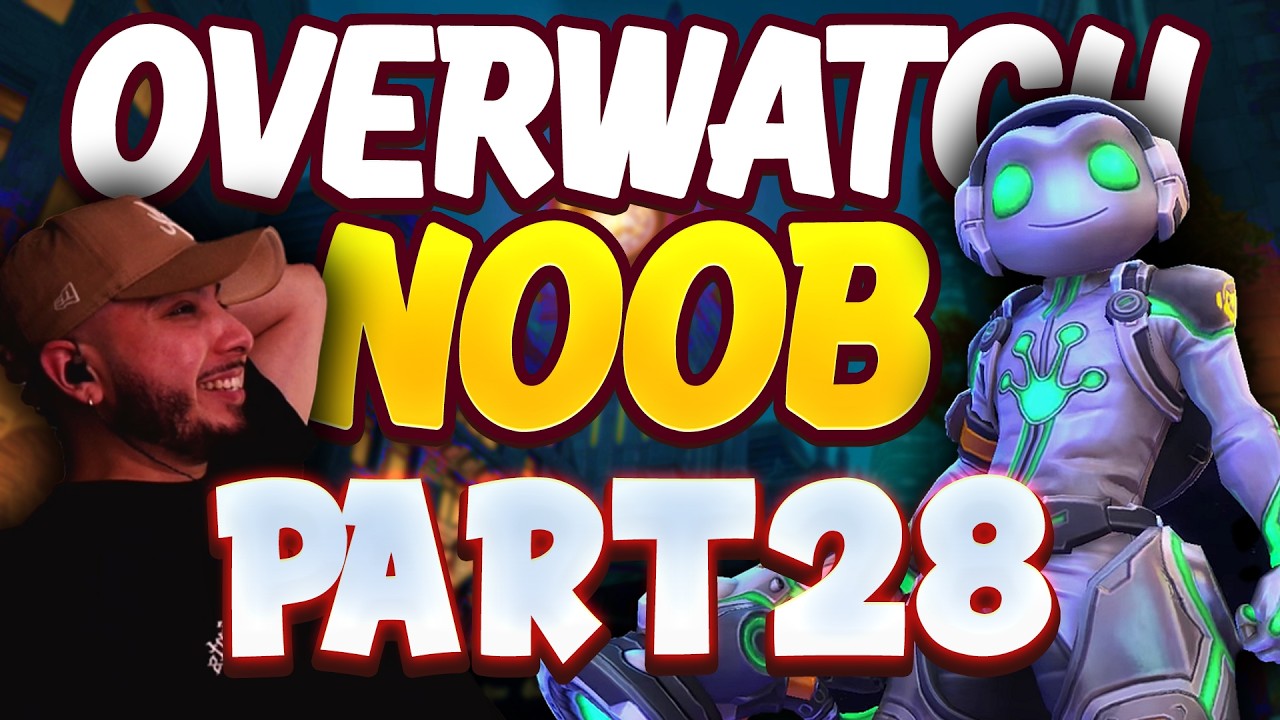 Новичок в Overwatch впервые играет за Лучио!