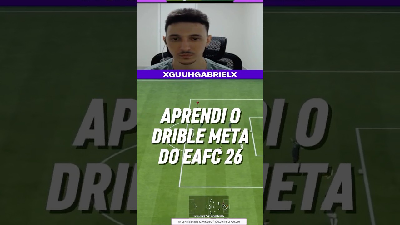 Aprendi o DRIBLE META MAIS APEL&Atilde;O do EA FC 26 &ndash; Imposs&iacute;vel de Marcar! 🔥