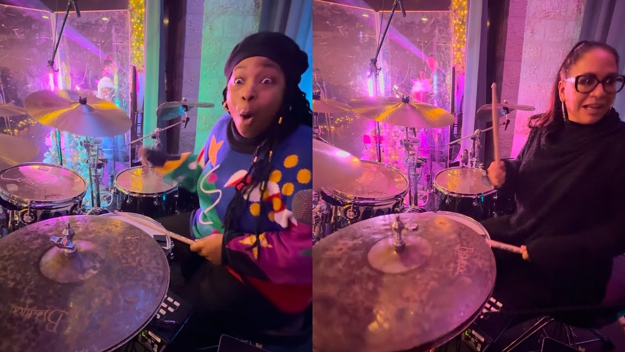 POV: When Sheila E. randomly comes up to play drums! (FULL VIDEO)