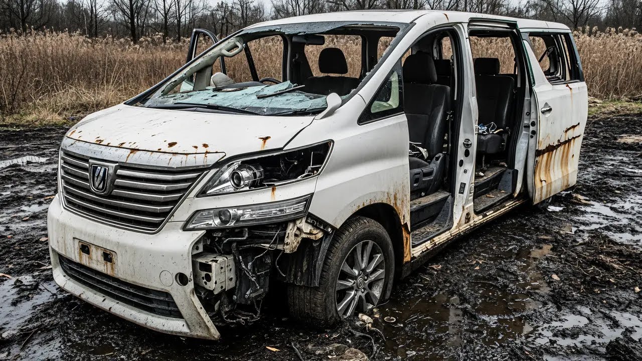 Accidented Toyota Alphard Vellfire Full Restoration | You Won’t Believe the Final Result!