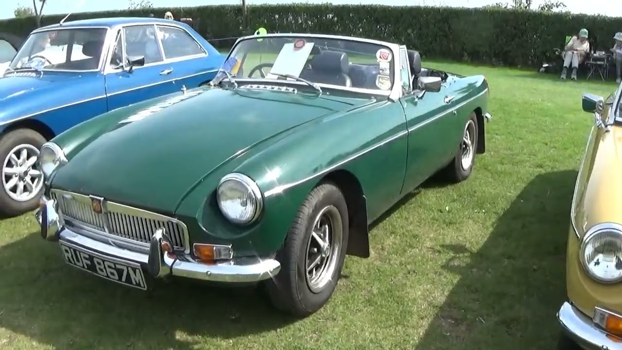 MG South Downs Run 2023. West Sussex MG Owners Club. Eastbourne. The Boulevards.