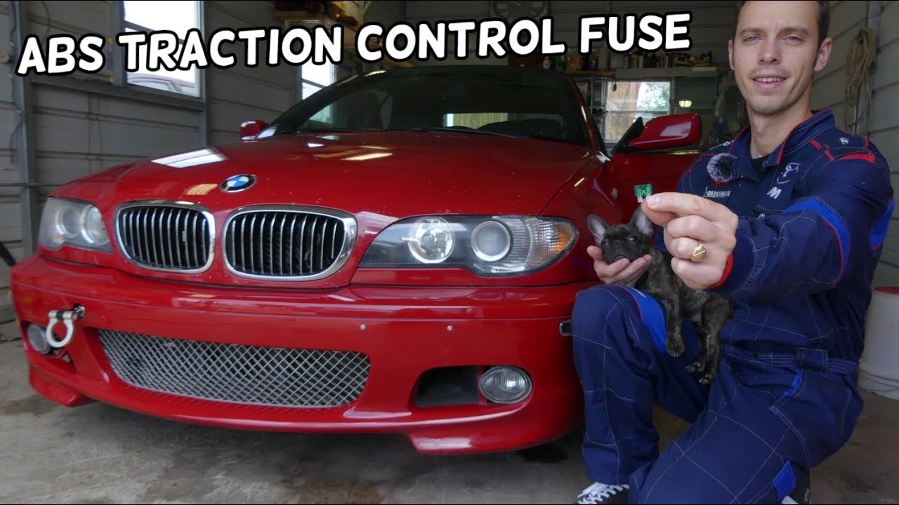 ABS FUSE TRACTION CONTROL FUSE LOCATION REPLACEMENT BMW E46 316I 318I 320I 323I 325I 328I 330I 316D