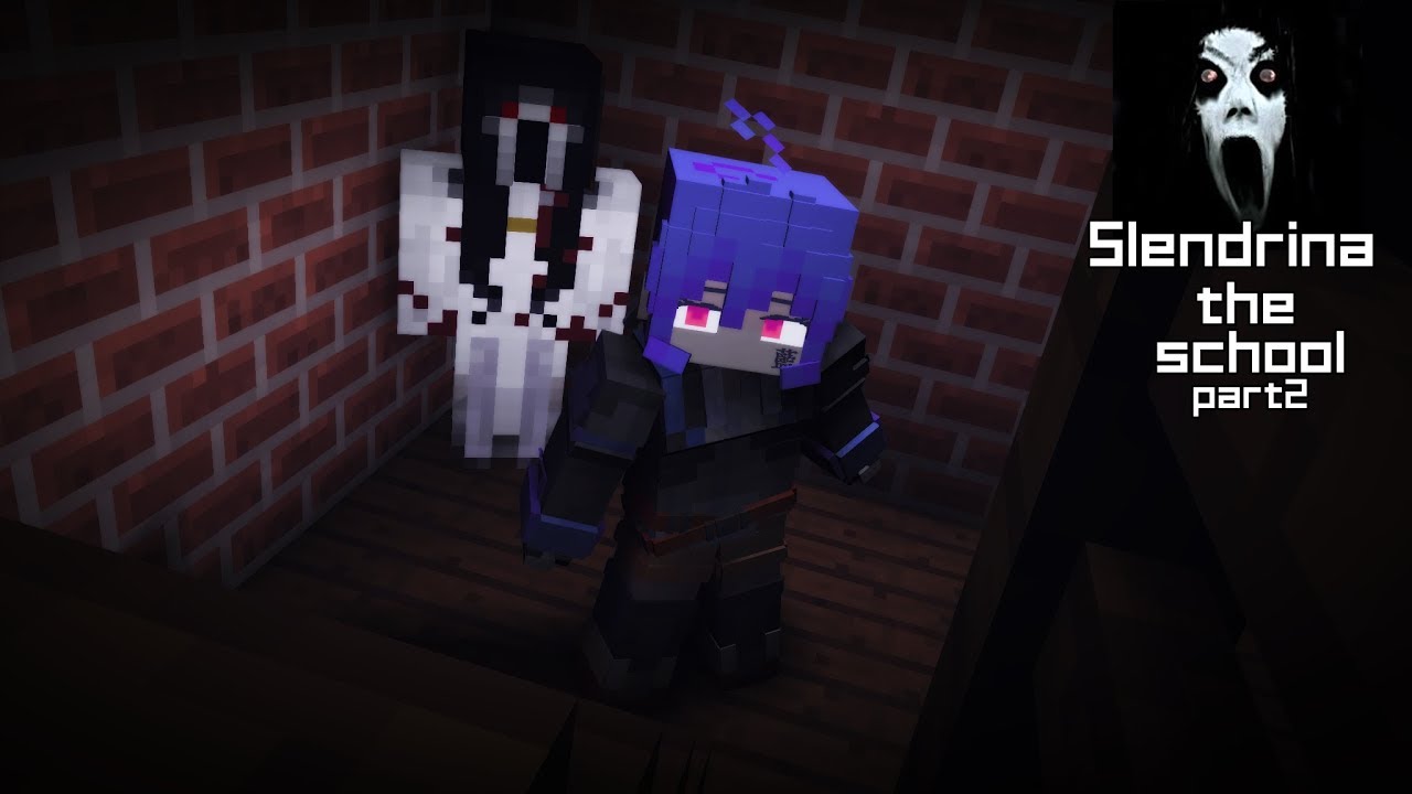 slendrina the school Horror game survival part2 [Minecraft animation]