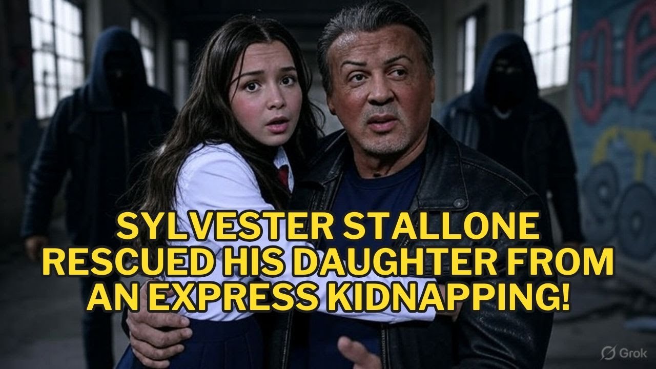 Sylvester Stallone rescues his daughter from an express kidnapping!