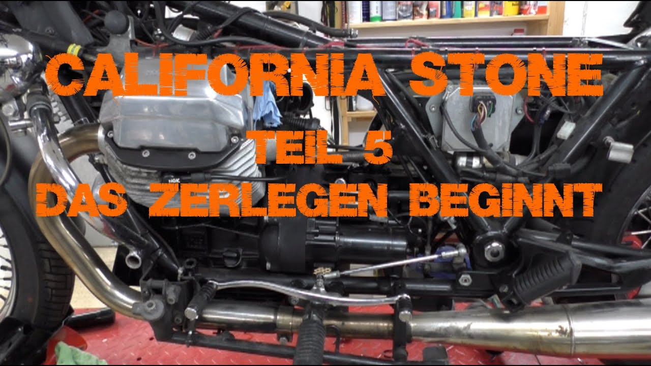 California Stone | Das Zerlegen beginnt