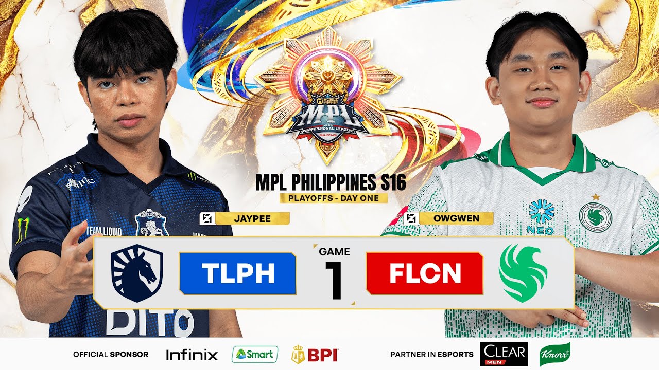 MPL PH S16 - PLAYOFFS DAY 1 - TLPH VS FLCN GAME 1