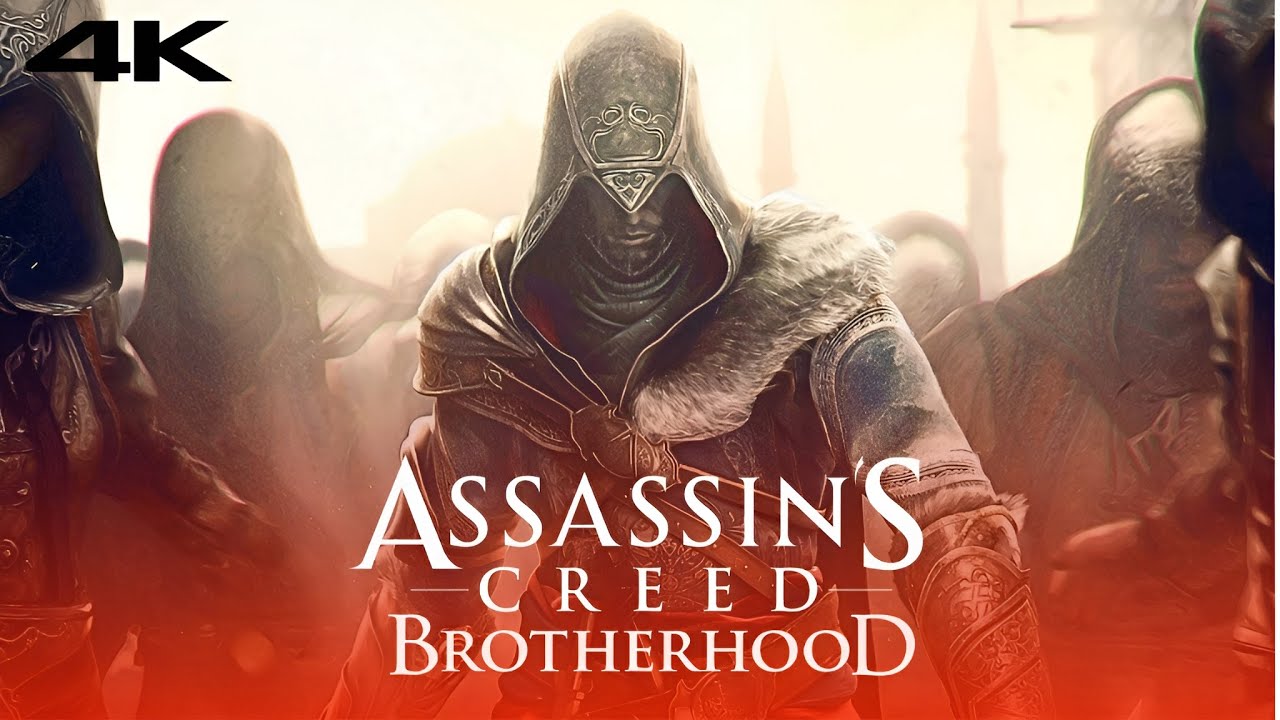 ASSASSIN'S CREED BROTHERHOOD Gameplay Walkthrough No Commentary FULL GAME (4K) | All Cutscenes