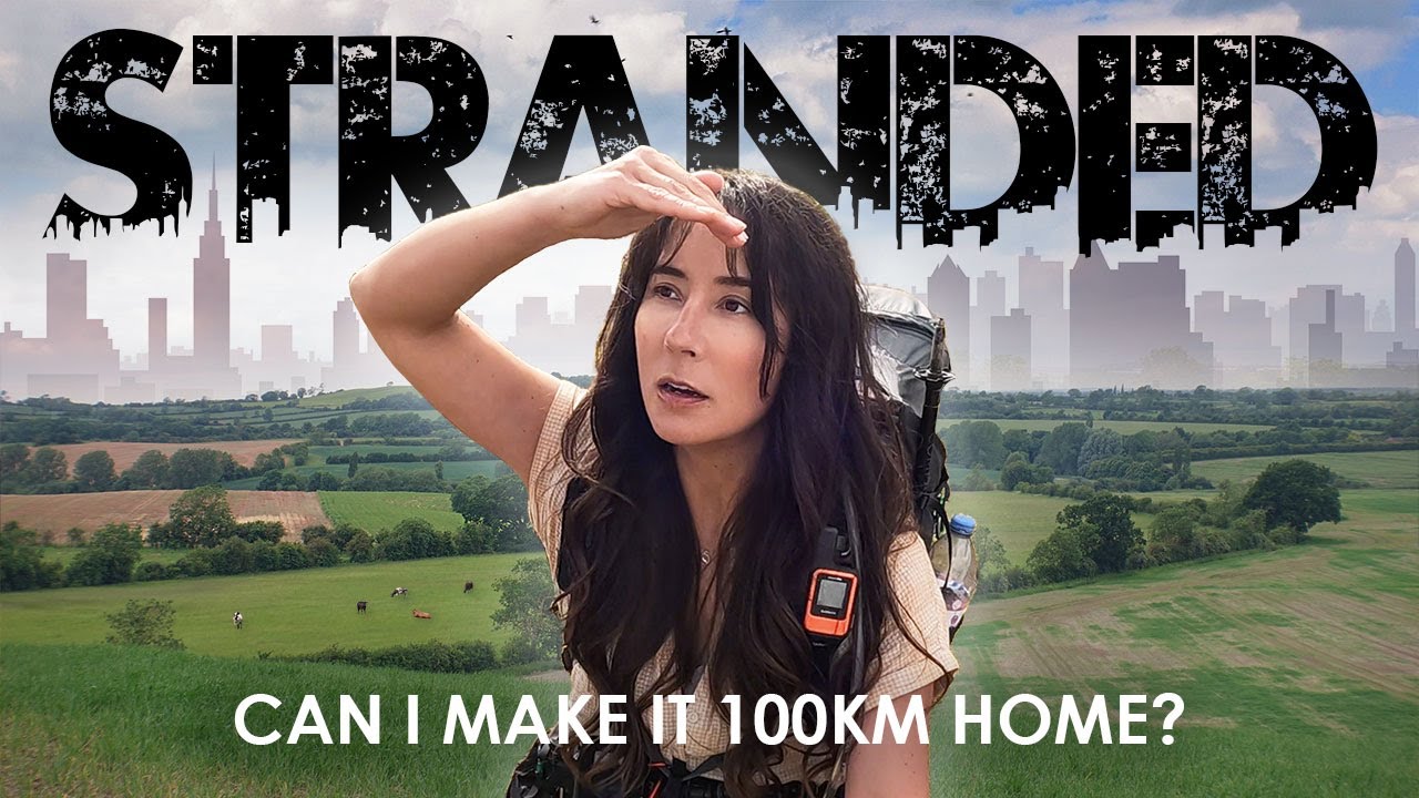 Blindfolded & STRANDED 100km from Home. Can I make it back on foot?