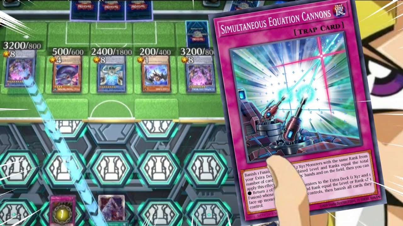 WHEN YOU'RE GOOD AT MATH IN YUGIOH MASTER DUEL BUT..