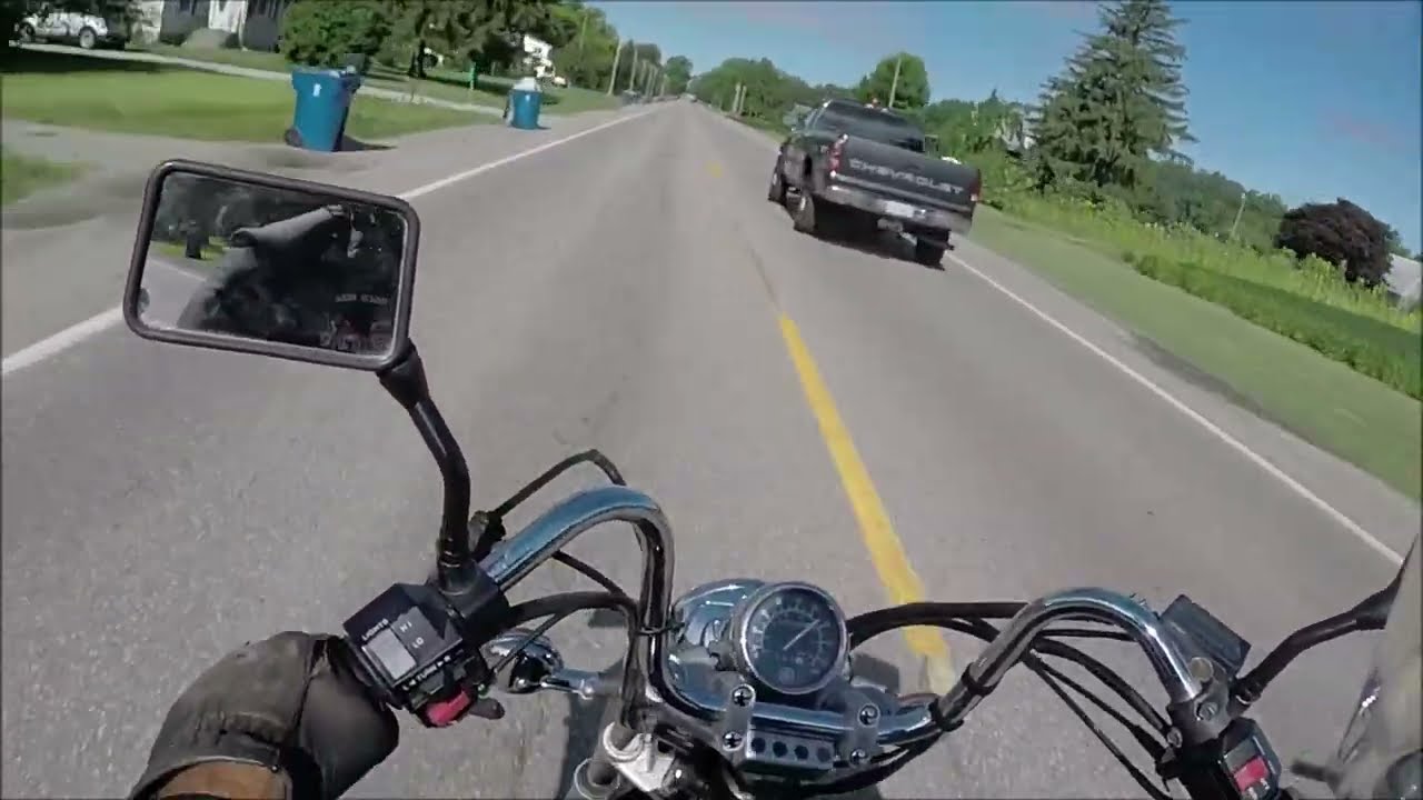 2003 Yamaha XV250 Virago commute