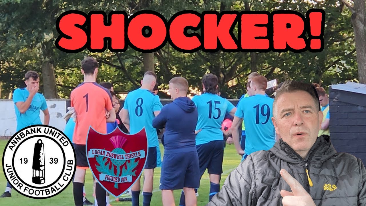 Annbank run riot as Lugar lose the plot