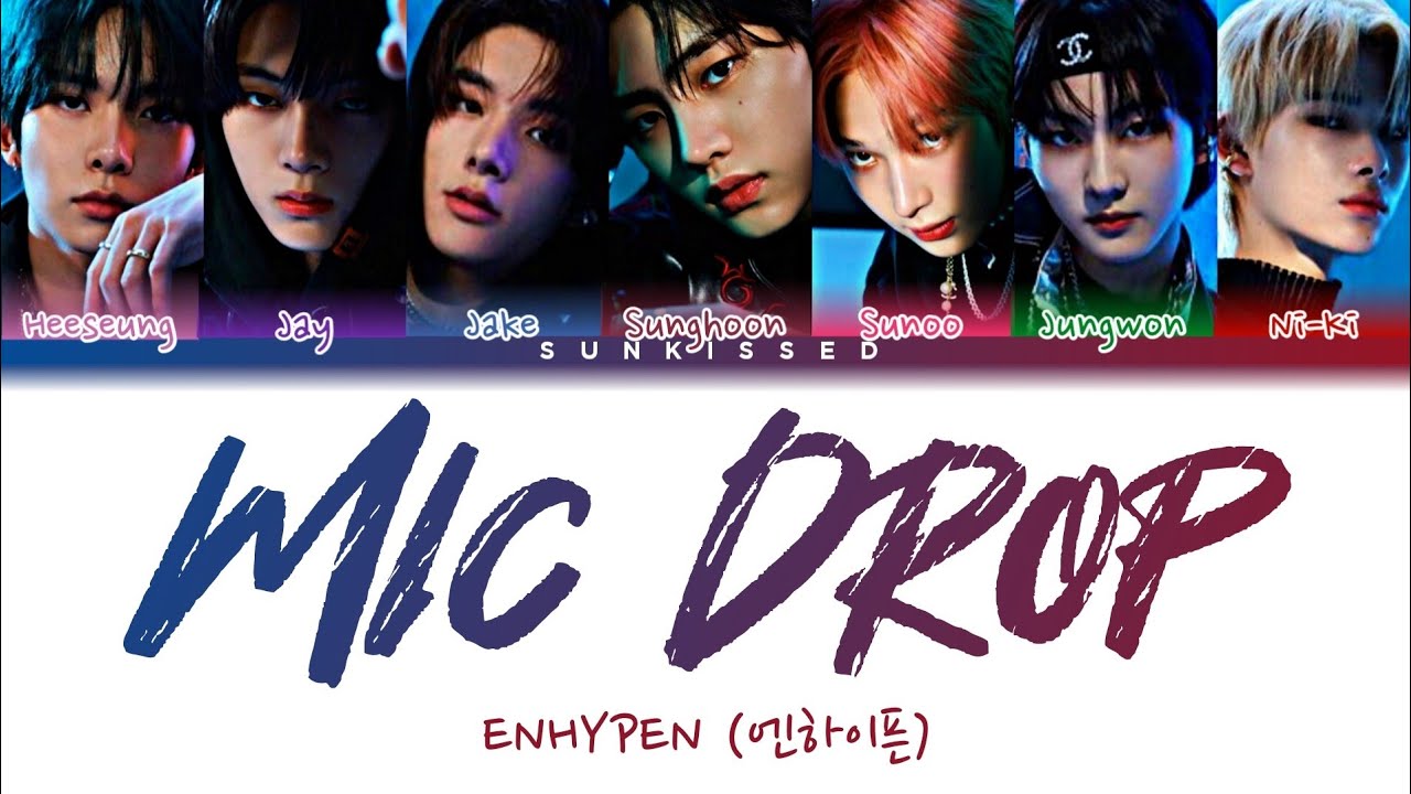 How would ENHYPEN sing `Mic Drop by BTS