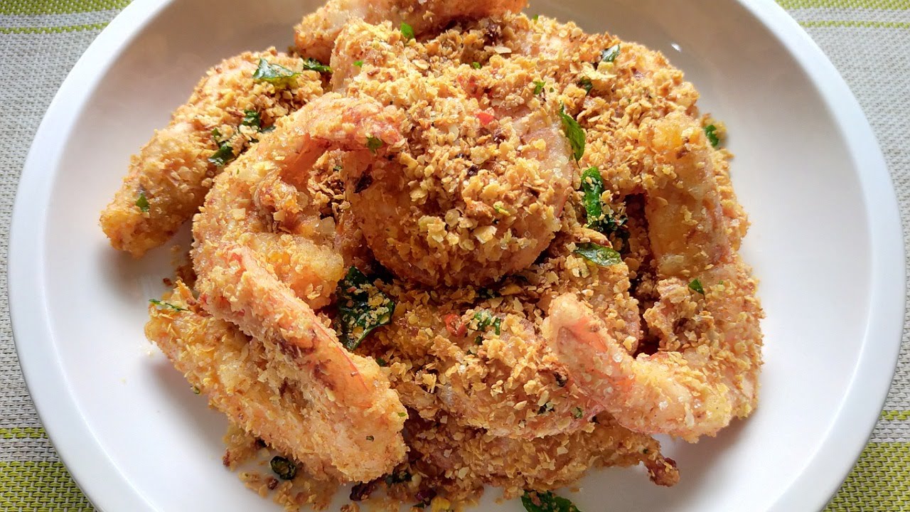 Udang Goreng Nestum | Cereal Butter Prawn