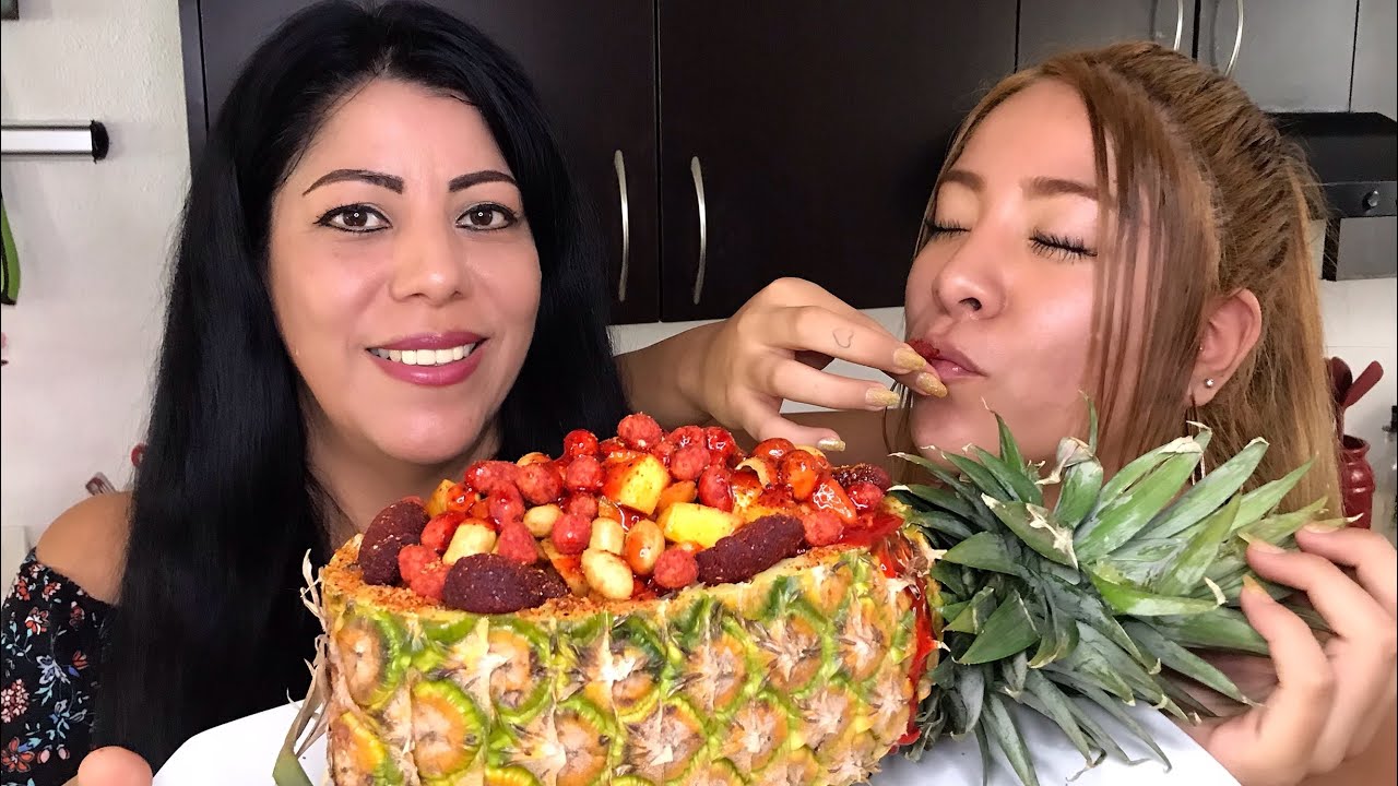 🤪🍍ASMR PIÑA LOCA🍍🤪