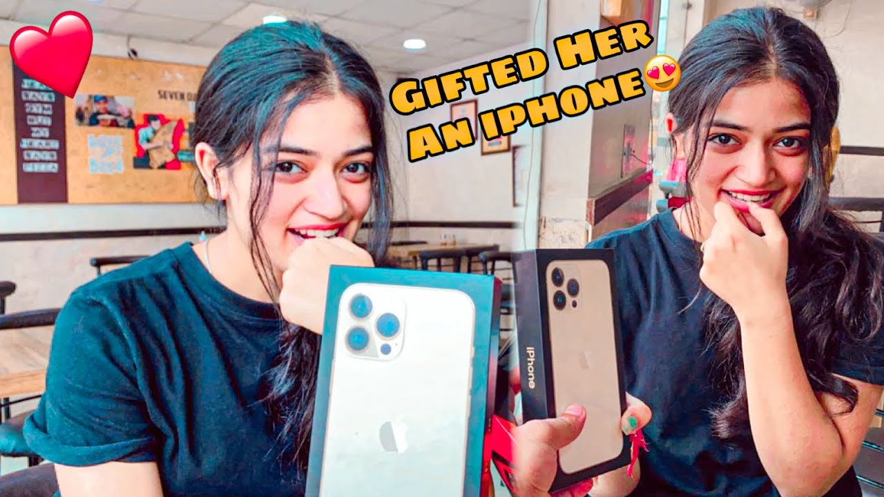I Gifted Her iphone 13 Pro Max😍@Sanchituli ❤️