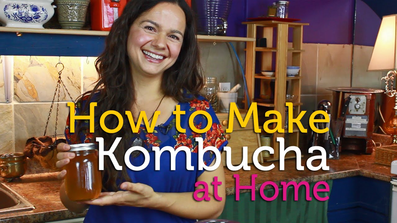 How to Make Kombucha Tea at Home (DIY)