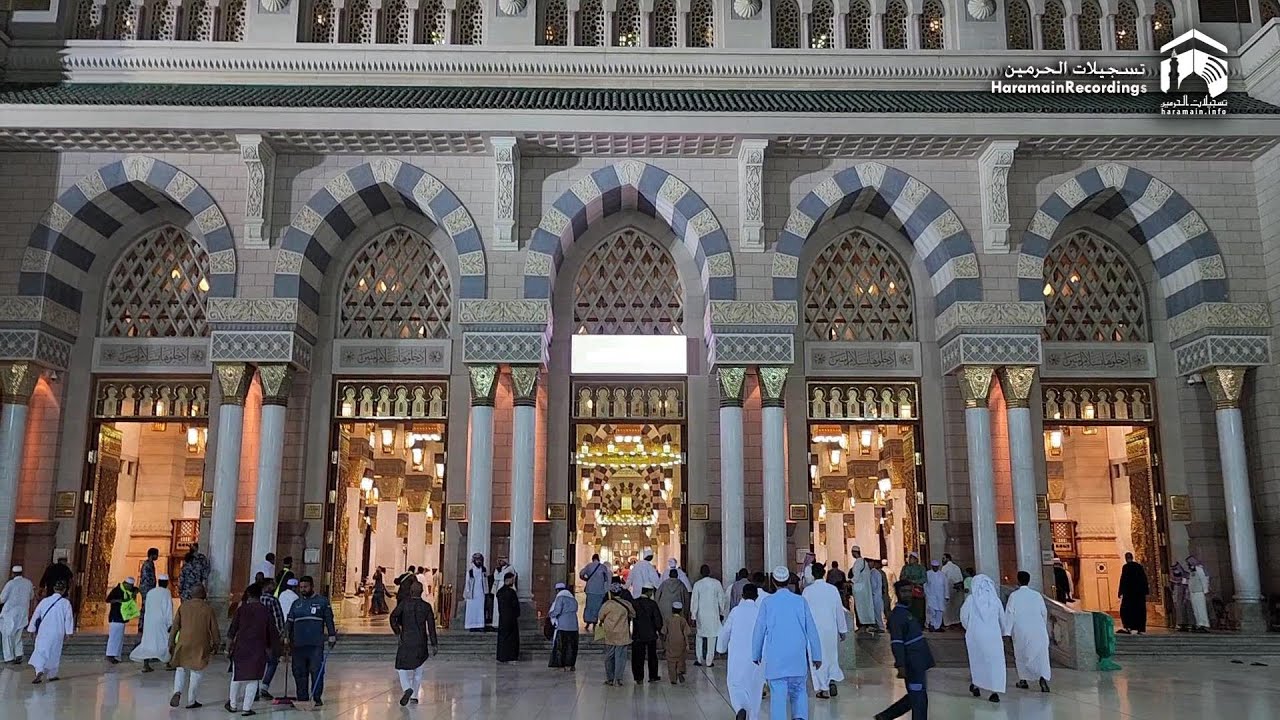 Isha Adhaan at Masjid Nabawi by Sheikh Faisal Noman | 19th Aug 2023