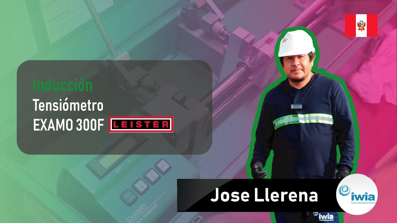Inducción a tensiómetro EXAMO 300F de LEISTER