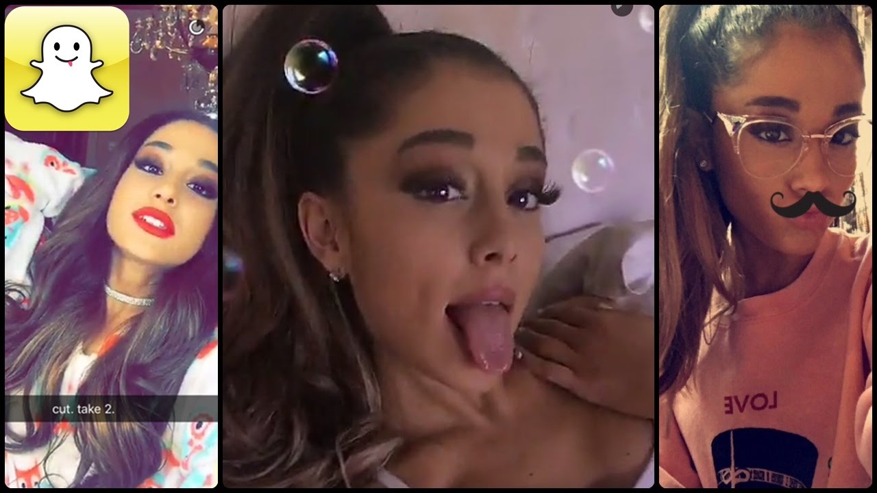 Ariana Grande - Snapchat Video Compilation 2016