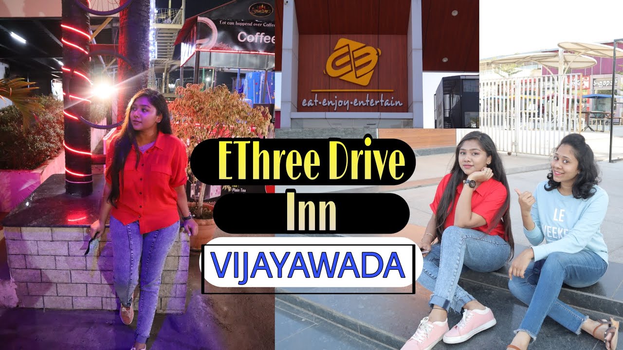 వచ్చి తిని పో Ethree Drive Inn || Food Vlog Vijayawada || Part-1 (Fun Zone)|| Telugu Food Vlogs