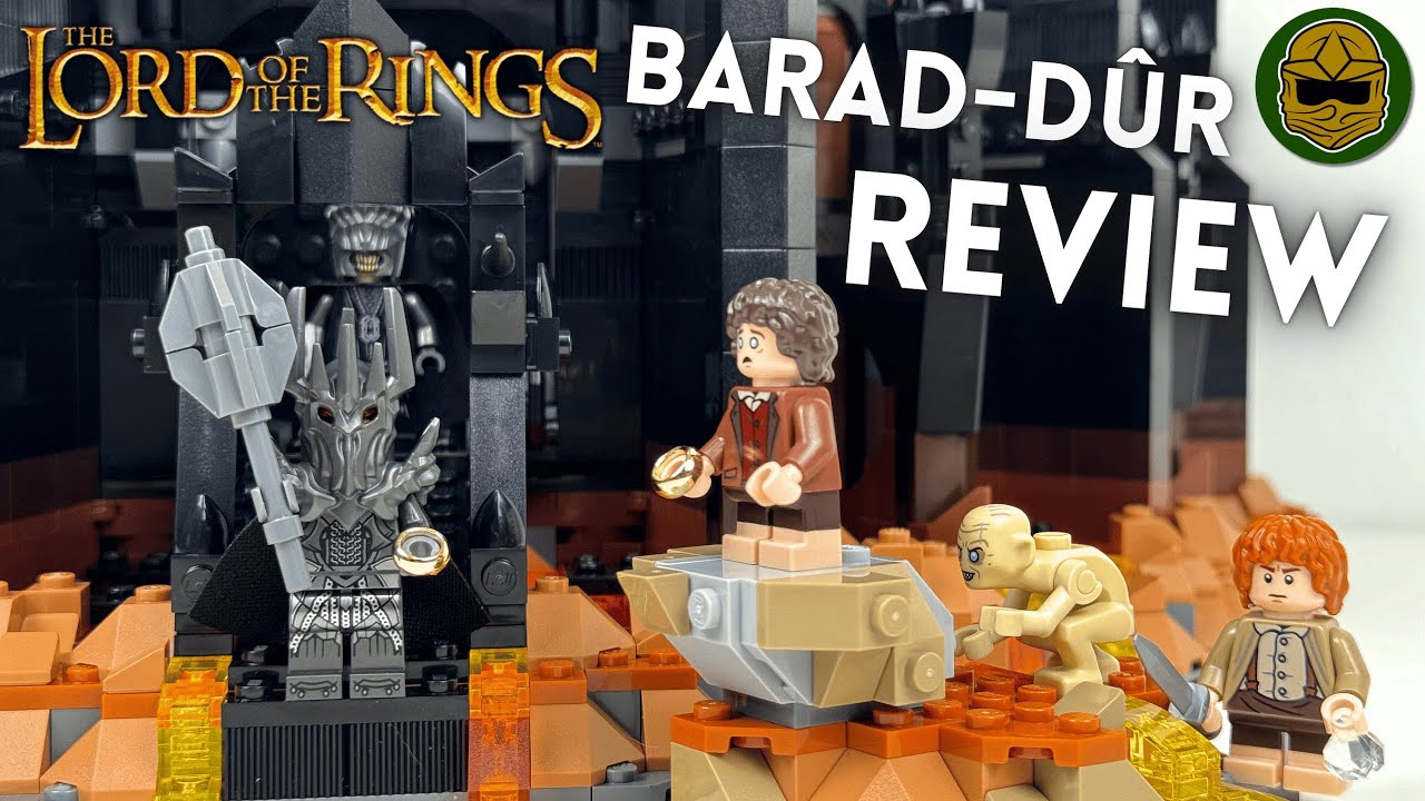 Breathtakingly Beautiful: LEGO® Icons 10333 The Lord of the Rings Barad-dûr Review!