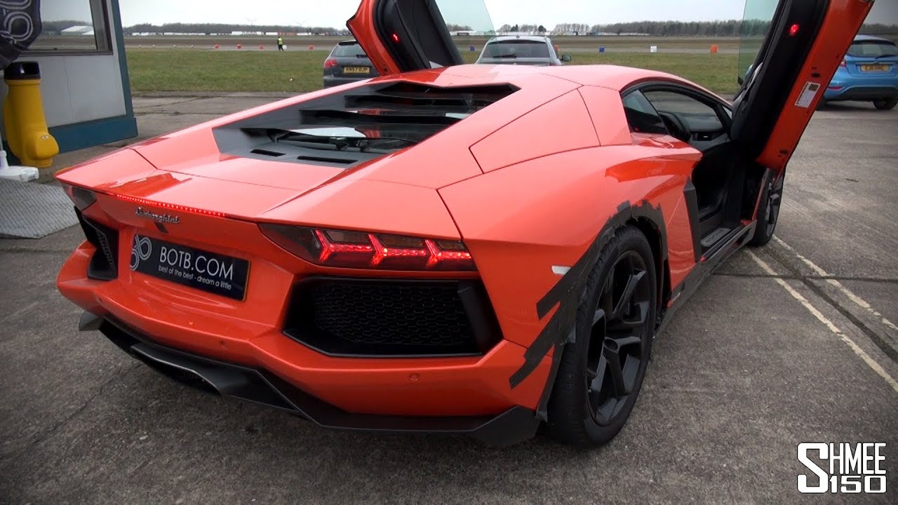 The 200mph Challenge - Lamborghini Aventador [Shmee's Adventures]