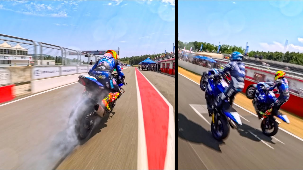 POV Locatelli Canepa & Del Bianco show in Varano! Yamaha R1 | Full version