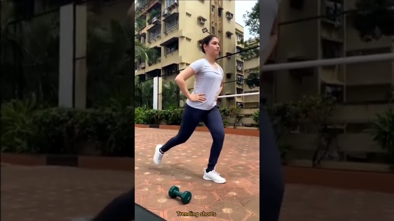 Tamanna morning workout video#workout #tamanna #viralvideo #shorts #trendingshorts
