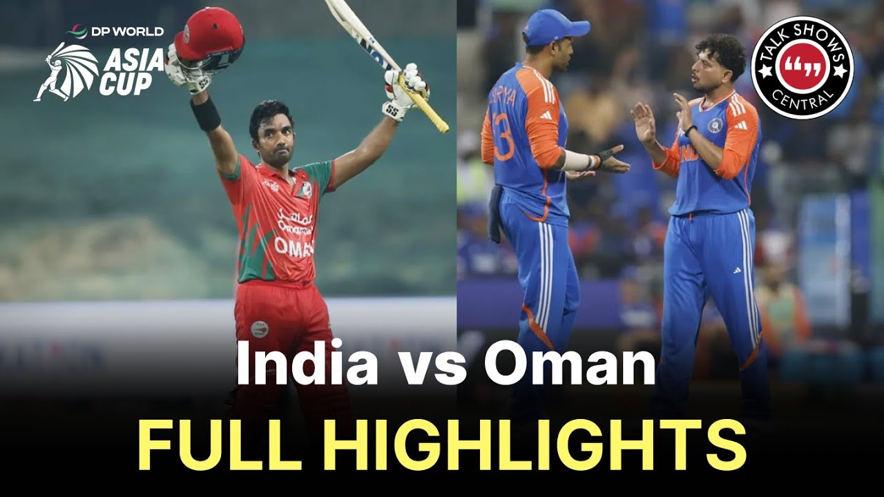 Match 12 | India vs Oman | Match Highlights | DP World Asia Cup 2025 | ZF13