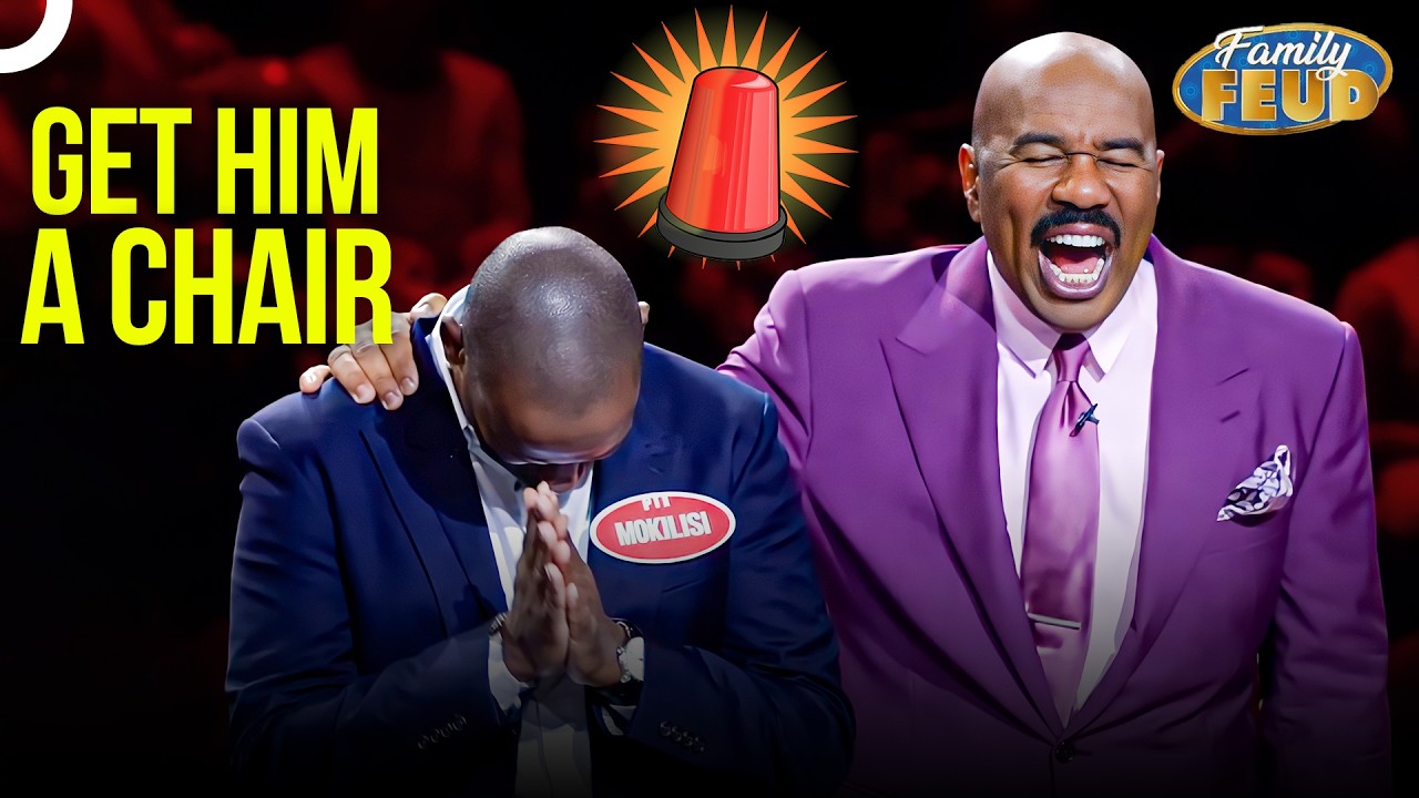 Answers That Completely CRASHED Steve's Blood Sugar | Fast Money | Family Feud Compilations