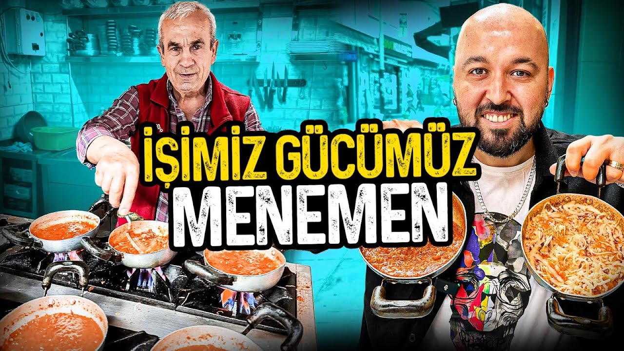 KADIKÖY’ÜN 18 YILLIK MENEMENCİSİ! 21 ÇEŞİT MENEMEN YAPIYORLAR!