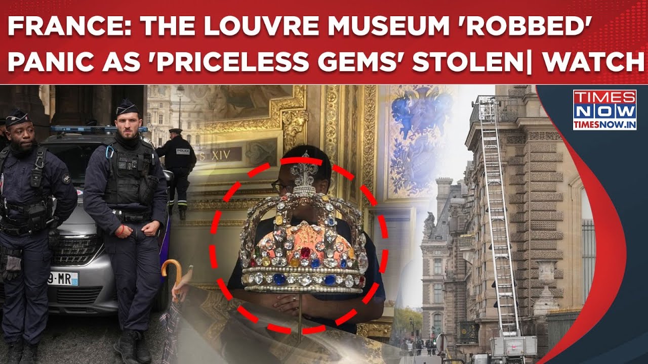 Paris Robbery: 'Priceless Jewels' Stolen From France's The Louvre| Museum Shut, Cops Deployed| Watch