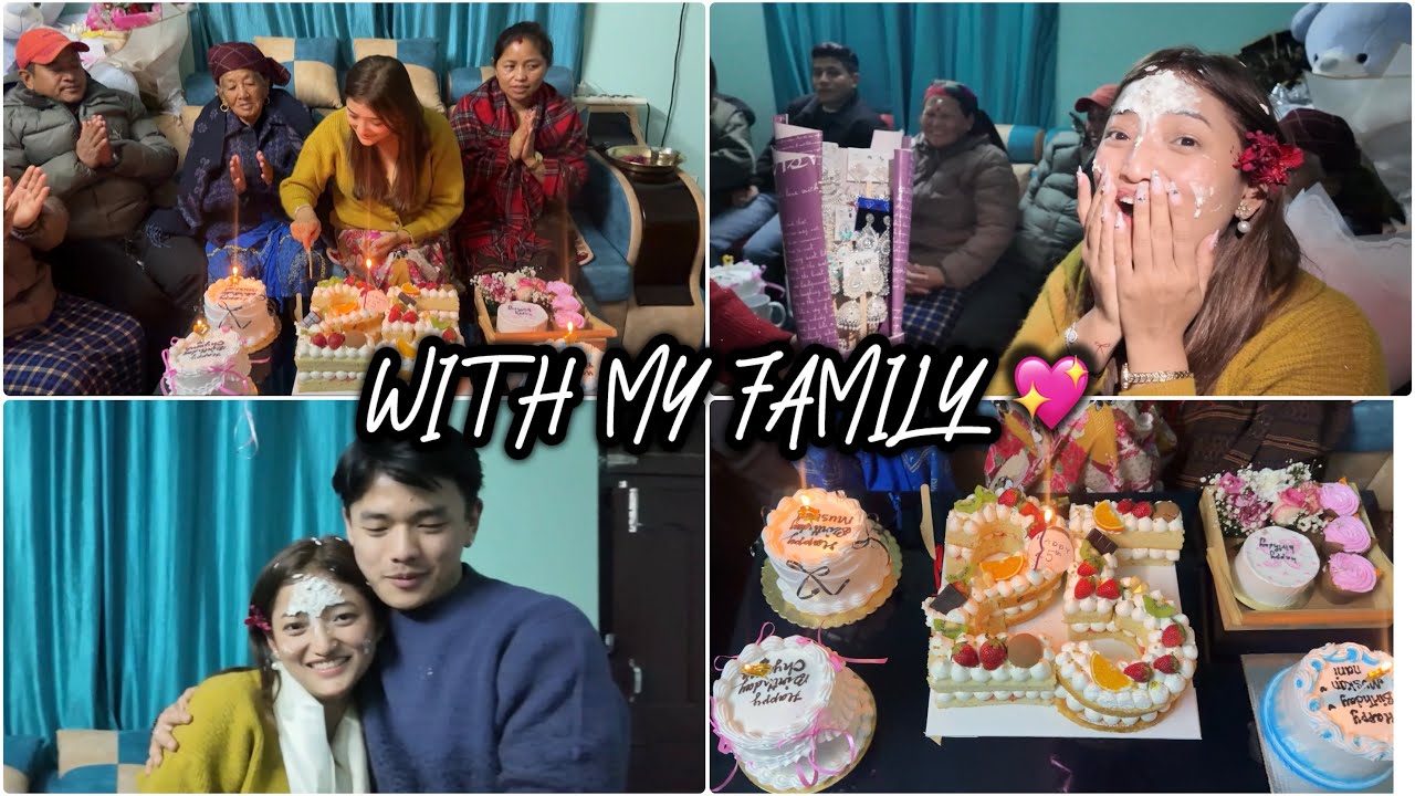 CELEBRATING BIRTHDAY WITH FAMILY!🥰😇 || it’s me Muskan ||