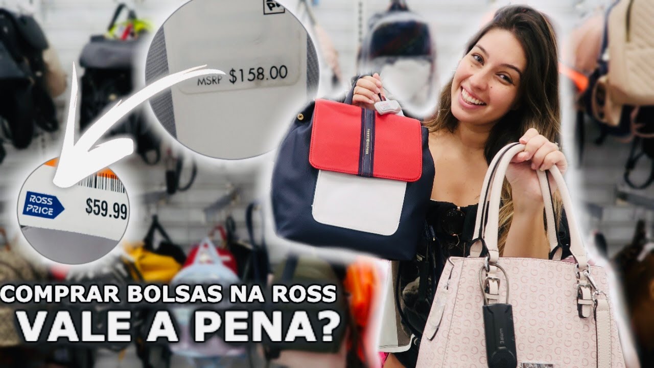 OS PREÇOS DAS BOLSAS NA ROSS DE ORLANDO (CALVIN KLEIN, TOMMY, GUESS, MK) - WINTER GARDEN VILLAGE