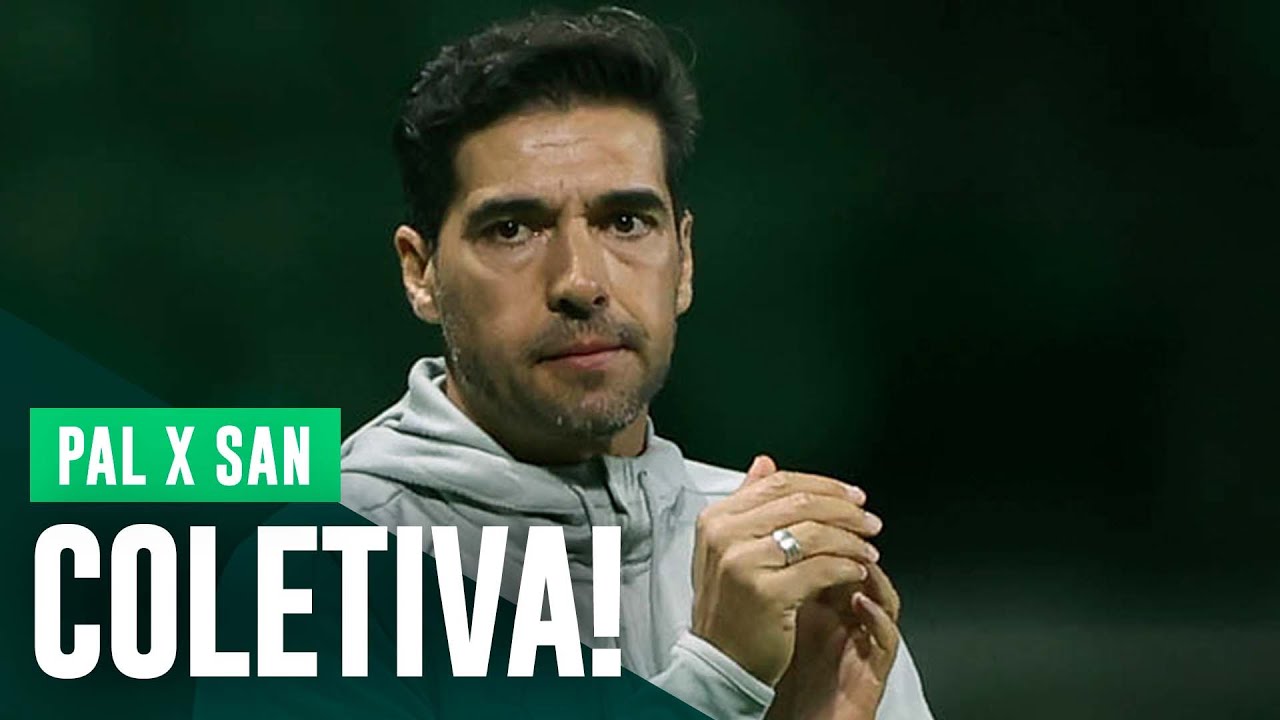 COLETIVA ABEL FERREIRA | PALMEIRAS 2 X 1 SANTOS