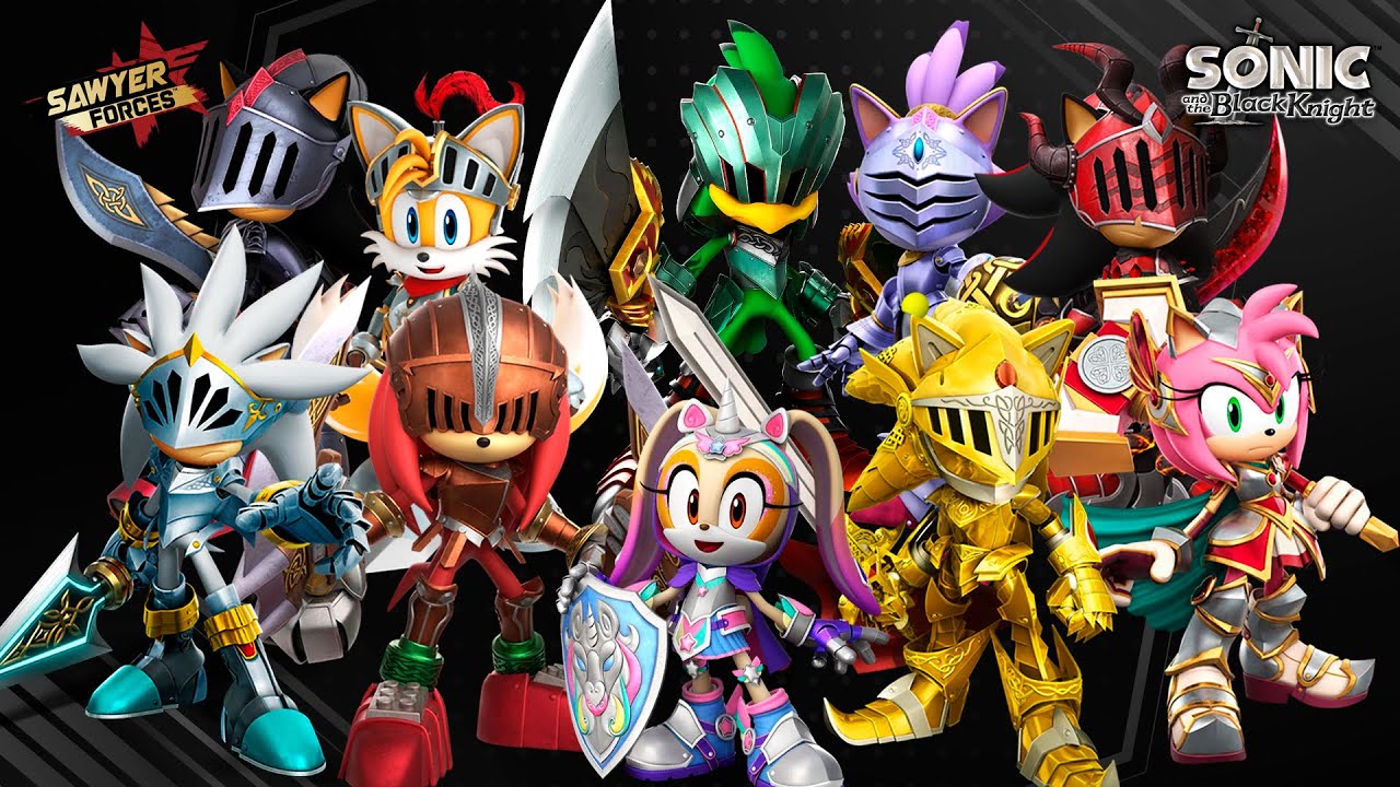 ALL KNIGHTS Gameplay - Sonic Forces Speed Battle / Black Knights