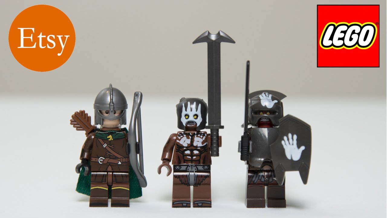 Lego vs Etsy Lord of the Rings Minifigures | Which One Should You Buy?