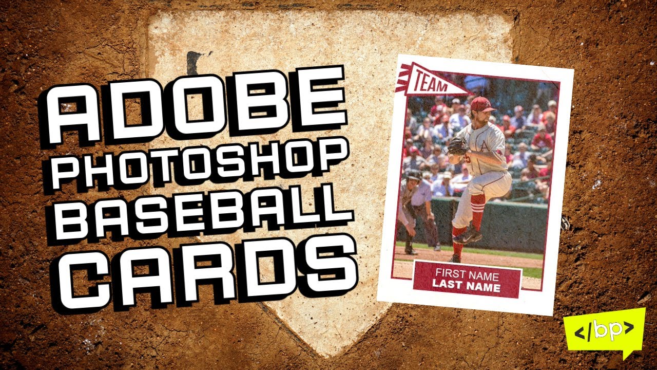 How to Make Baseball Cards with Adobe Photoshop
