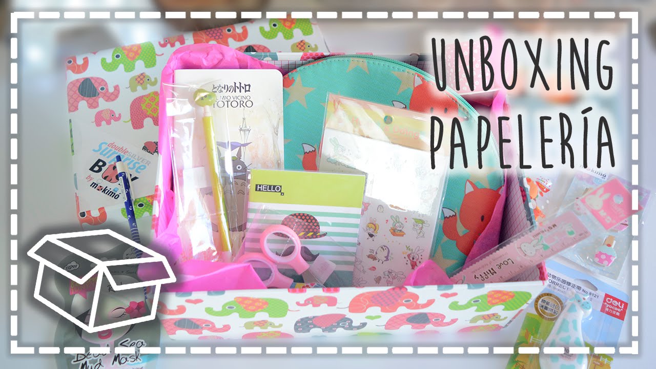 Unboxing de Papelería - Mokimó + Sorteo [CERRADO]