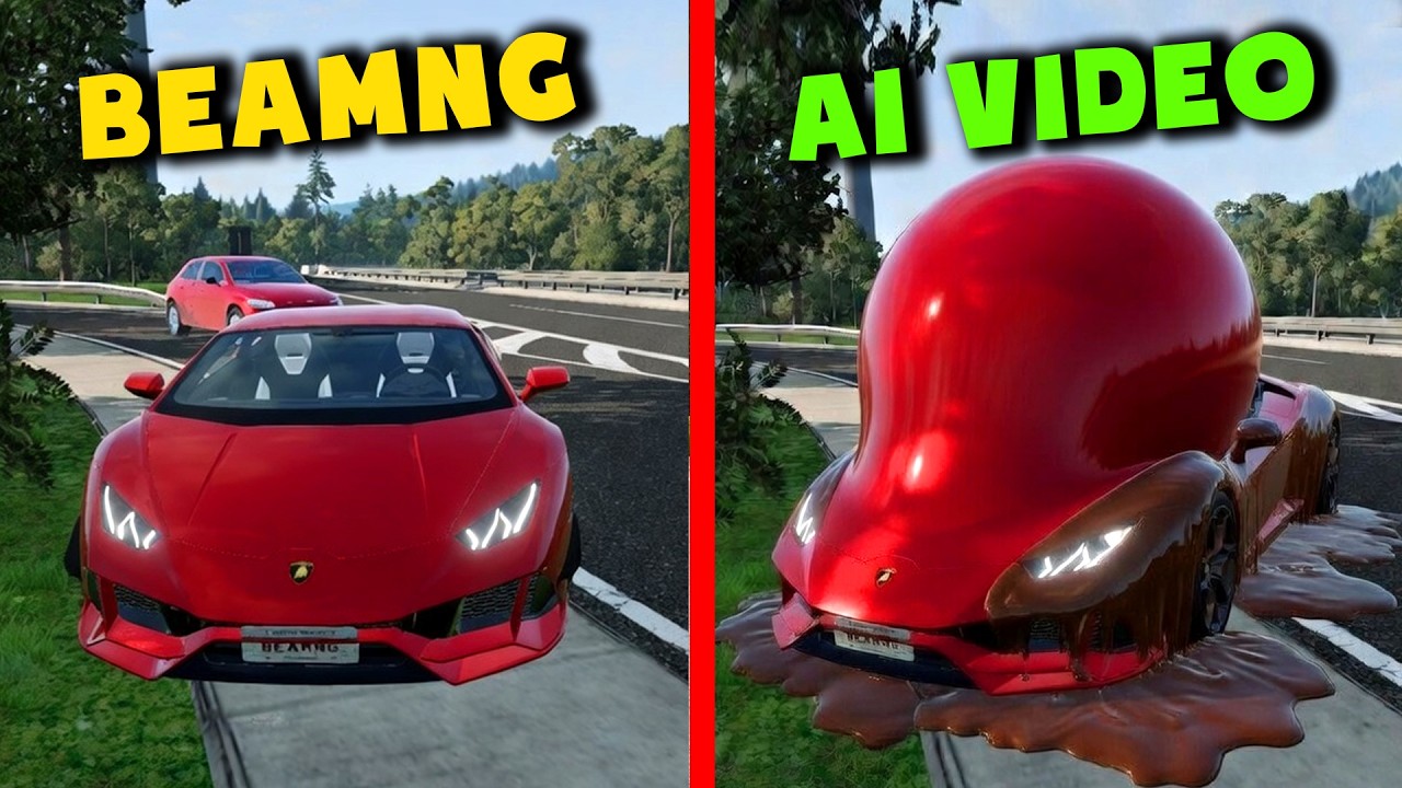 BeamNG.drive vs. AI Chaos: Epic Realistic Crashes & Wild Stunts! #32