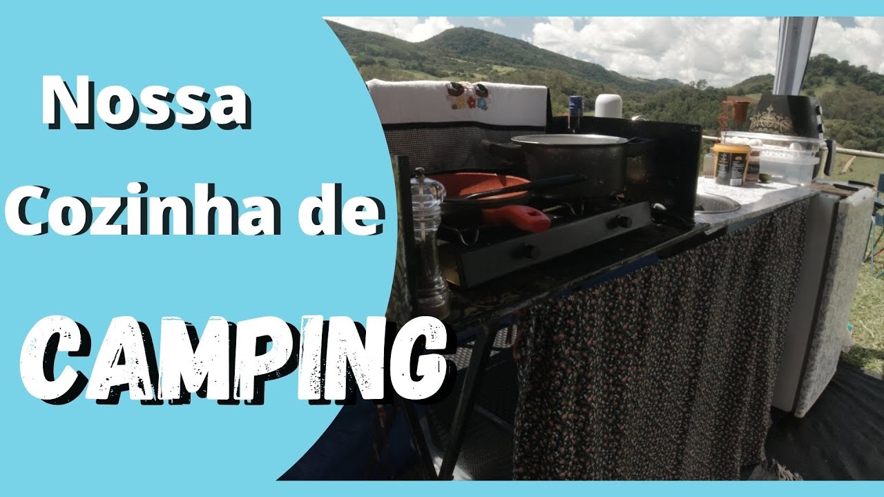 COMO MONTAMOS NOSSA COZINHA DE CAMPING- NOSSA ESTRUTURA