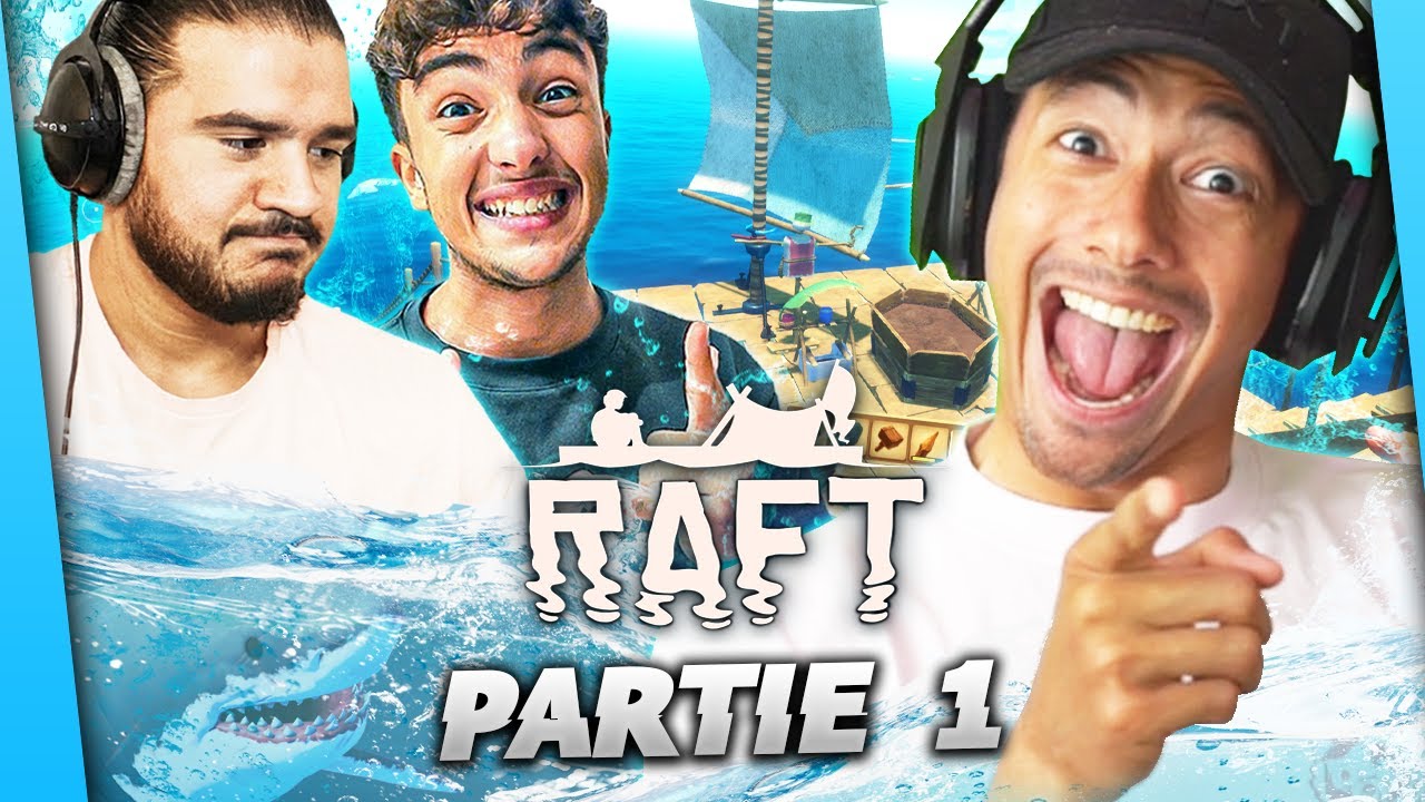 J'EMBARQUE AMINE ET INOX SUR MON BATEAU ! ► RAFT Ft. AMINEMATUE & INOXTAG PARTIE 1