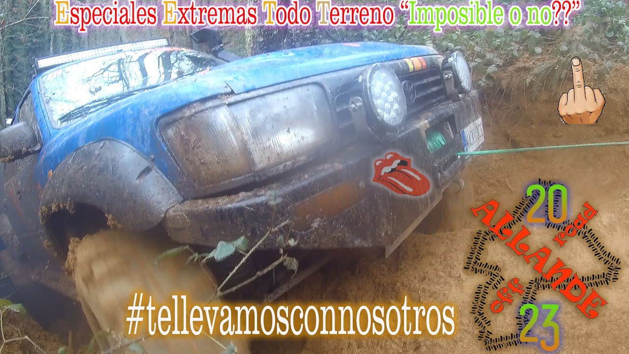 ruta pola allande 2023 lo imposible 🔥 infierno🔥 especial con agua 🌧️ barro super 🔝 extremo  arviza